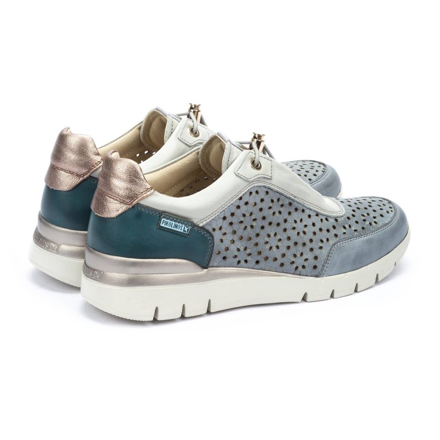 Women's Pikolinos CANTABRIA Sneakers Blue | NZ B1A08Q5